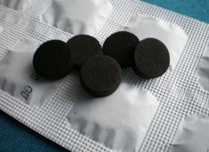 Таблетки активированного угля