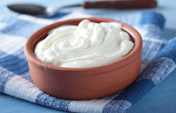 Приготовленный греческий йогурт