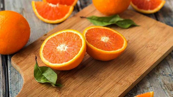 Нарезанные апельсины